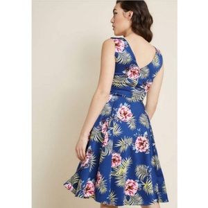 Ixia by ModCloth Navy Mingling Magic Dress